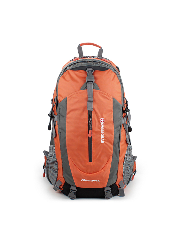 swissgear瑞士军刀登山包大容量40l减震防刮旅行包户外双肩背包橙色40