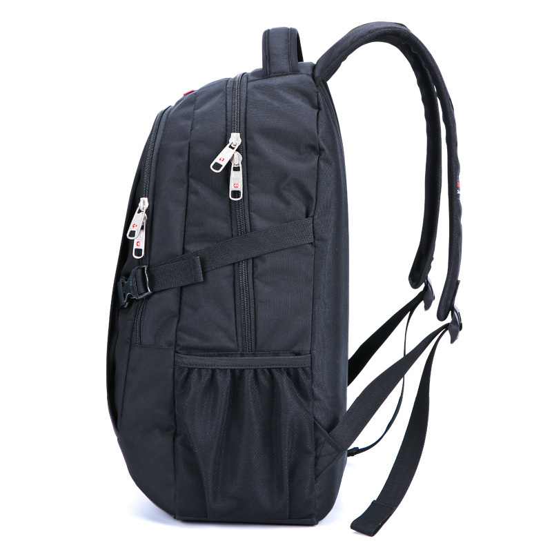 SWISSGEAR SARL瑞士军刀时尚电脑背包双肩包户外旅行包学生背包休闲包 黑色