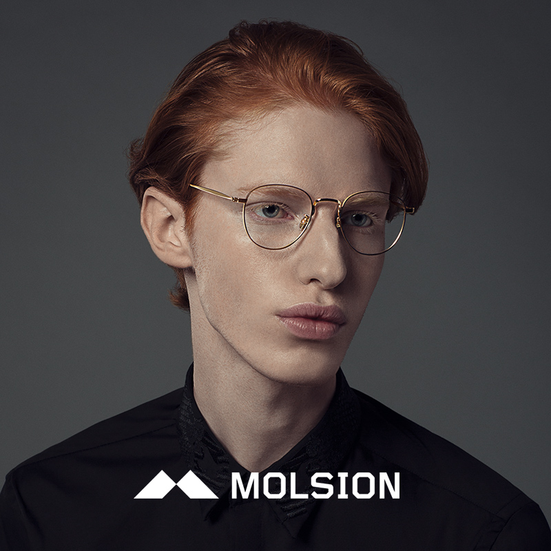 陌森Molsion光学架近视镜商场同款眼镜架男女款MJ7005