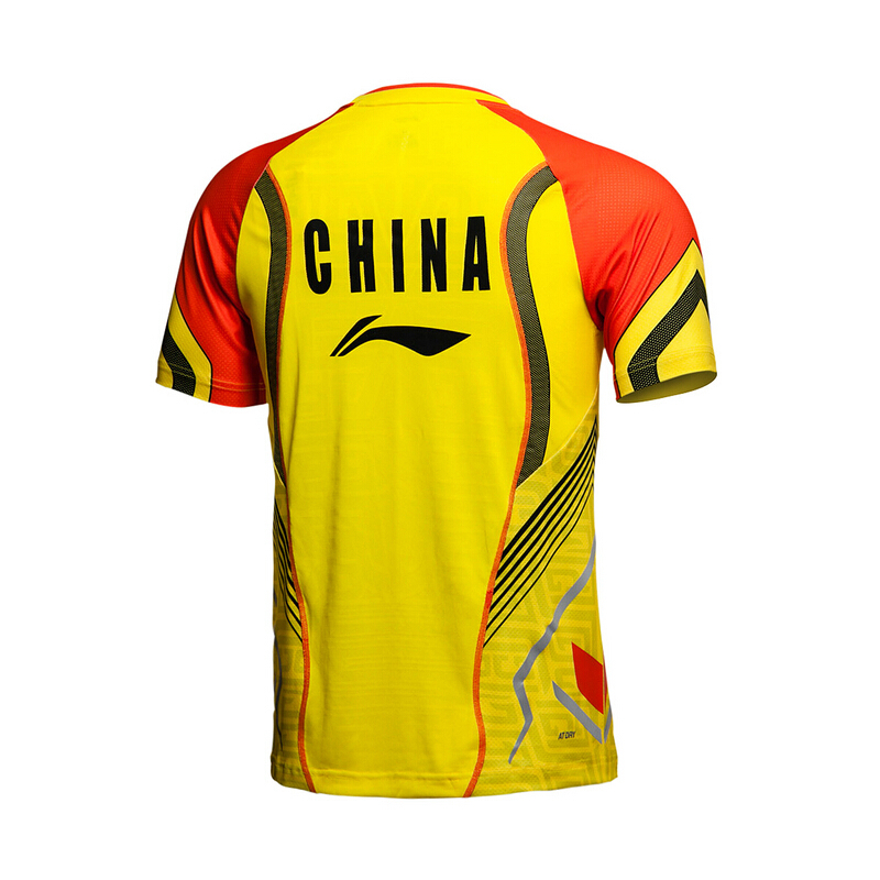 李宁羽毛球服比赛服上衣