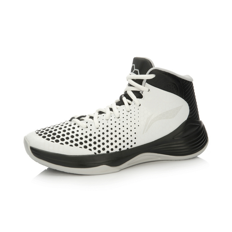 李宁篮球鞋男骇客场地鞋战靴高帮减震透气耐磨运动鞋abpl019