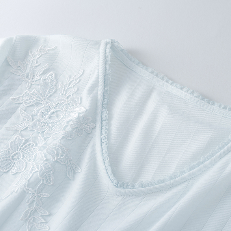 INMAN/茵曼内衣宽松舒适针织休闲家居服睡裙 98734830412