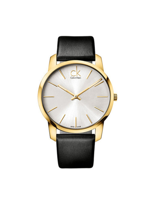 卡文克莱ck手表男士石英表k2g21520黑色