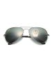 雷朋墨镜男女款枪色镜框绿色镜片眼镜太阳镜 RB3025 W0879 58mm