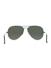雷朋墨镜男女款黑色镜框绿色镜片眼镜太阳镜 RB3026 L2821 62mm
