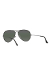 雷朋墨镜男女款黑色镜框绿色镜片眼镜太阳镜 RB3026 L2821 62mm