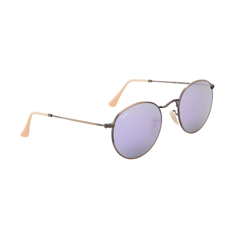 雷朋太阳镜复古墨镜超轻眼镜女士圆框偏光镜rb34471674k50mm