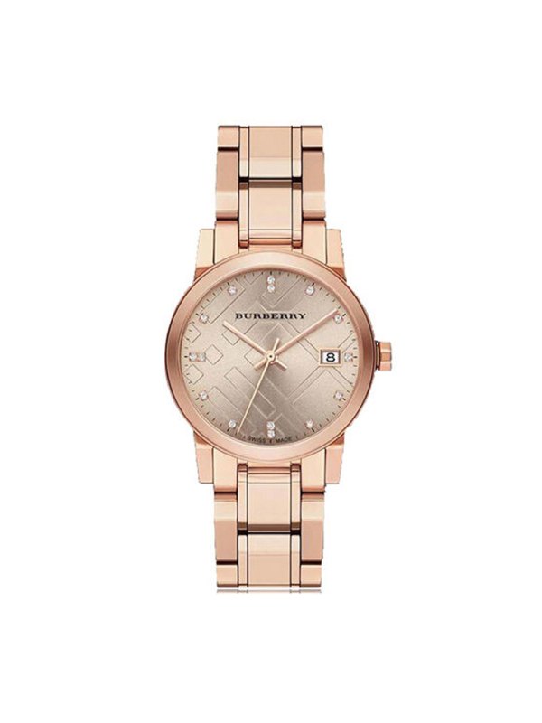 博柏利(burberry)石英表bu9126 巴宝莉(burberry)手表 钢带 石英女士