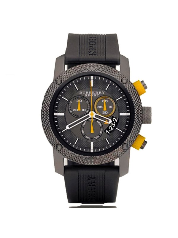 巴宝莉burberry经典英伦休闲时尚男士手表bu7713黑色