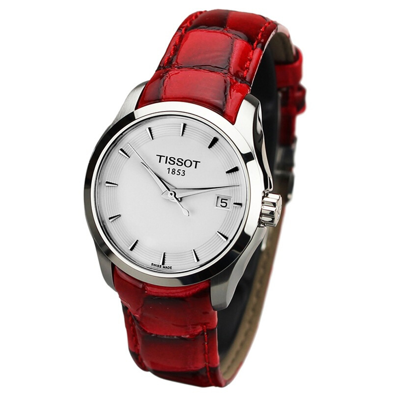 天梭Tissot-库图系列石英女表 T035.210.16.011.01