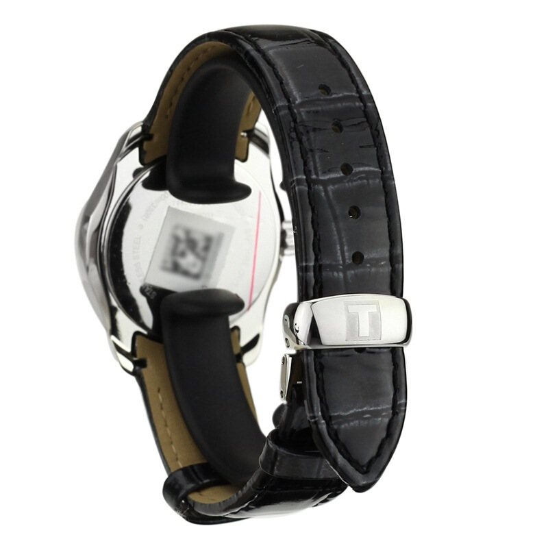 天梭(TISSOT)手表 库图系列皮带石英女士手表T035.210.16.051.00