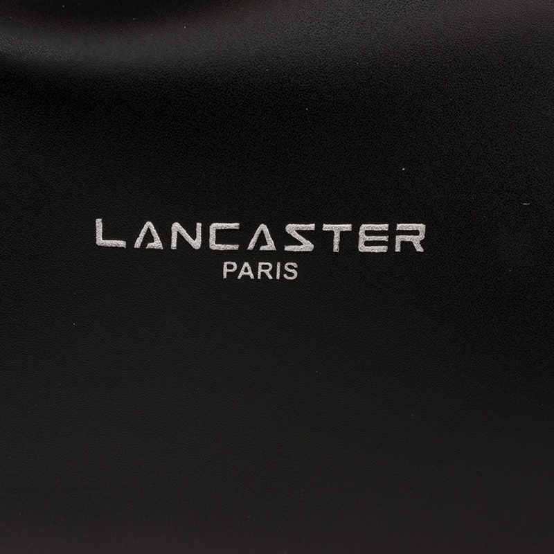 LANCASTER PARIS 抽绳束口纯色牛皮小号斜挎包 42310