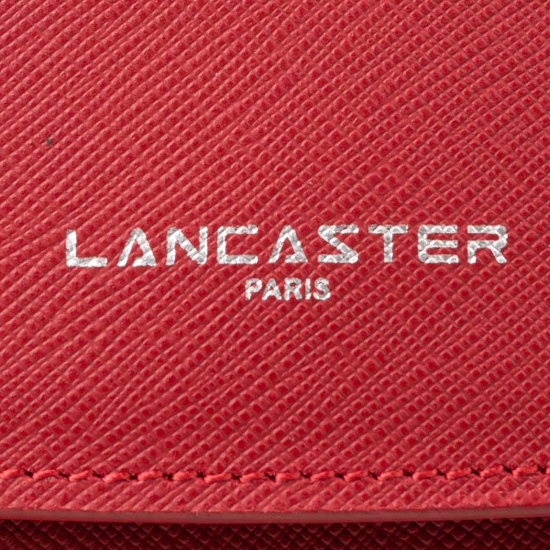 LANCASTER PARIS 翻盖麂皮内层十字纹牛皮大号斜挎包 42160图片