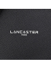 LANCASTER PARIS 贝壳形状十字纹牛皮大号手提斜挎包 42147