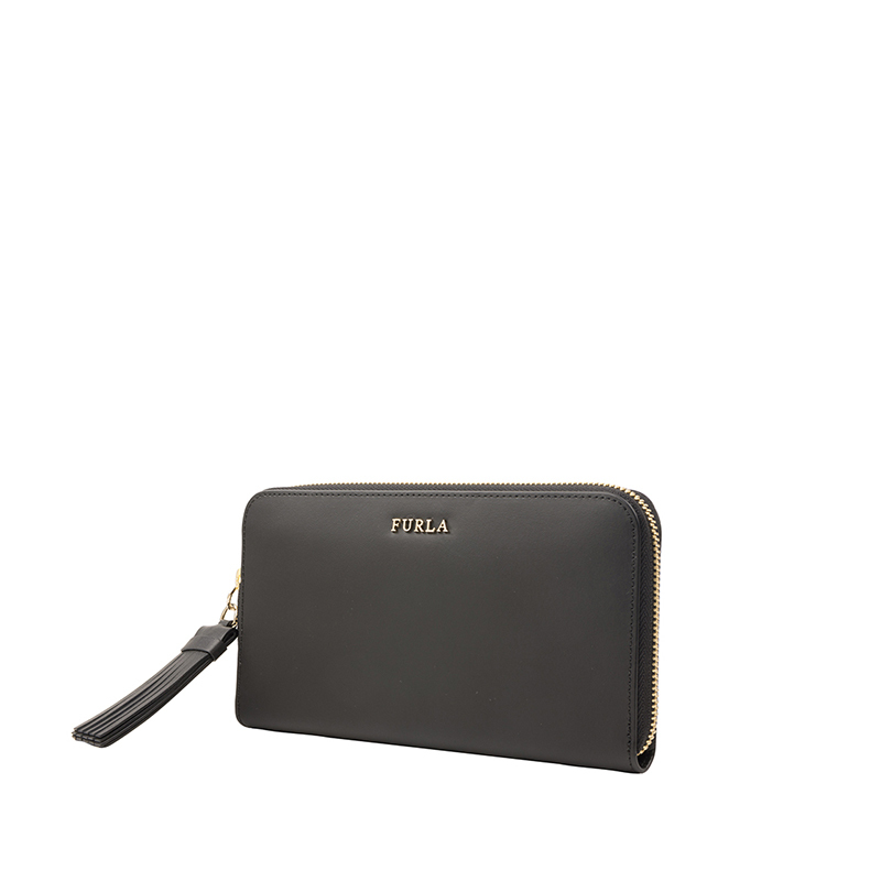 FURLA 金属LOGO拉链女士钱包 PQ99FN1
