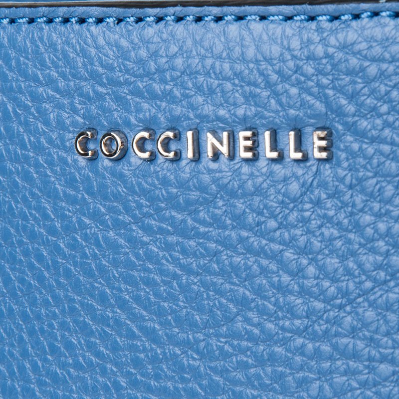 COCCINELLE BETTY系列荔枝纹女士手提Tote包 XG6110101-1