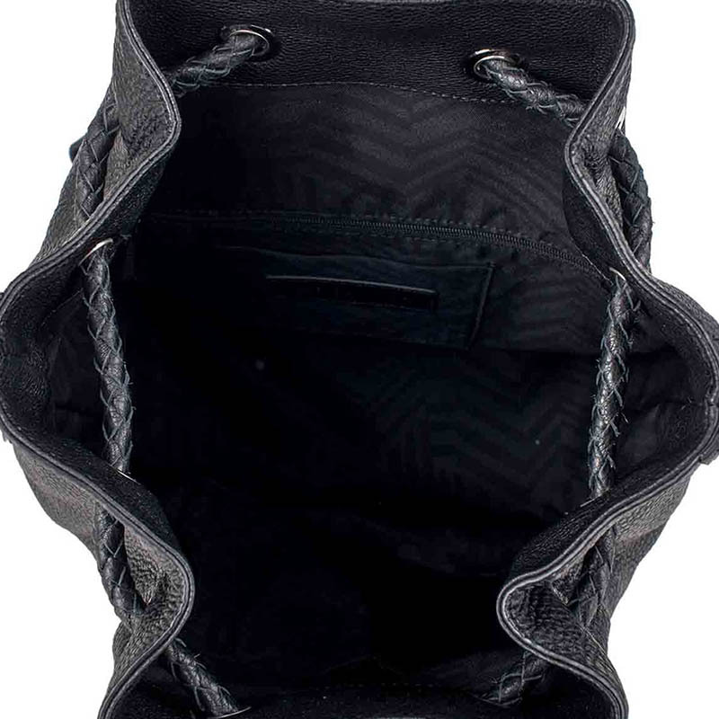 rebeccaminkoff瑞贝卡明可弗编织绳束口荔枝纹牛皮女士双肩包hp36epbb