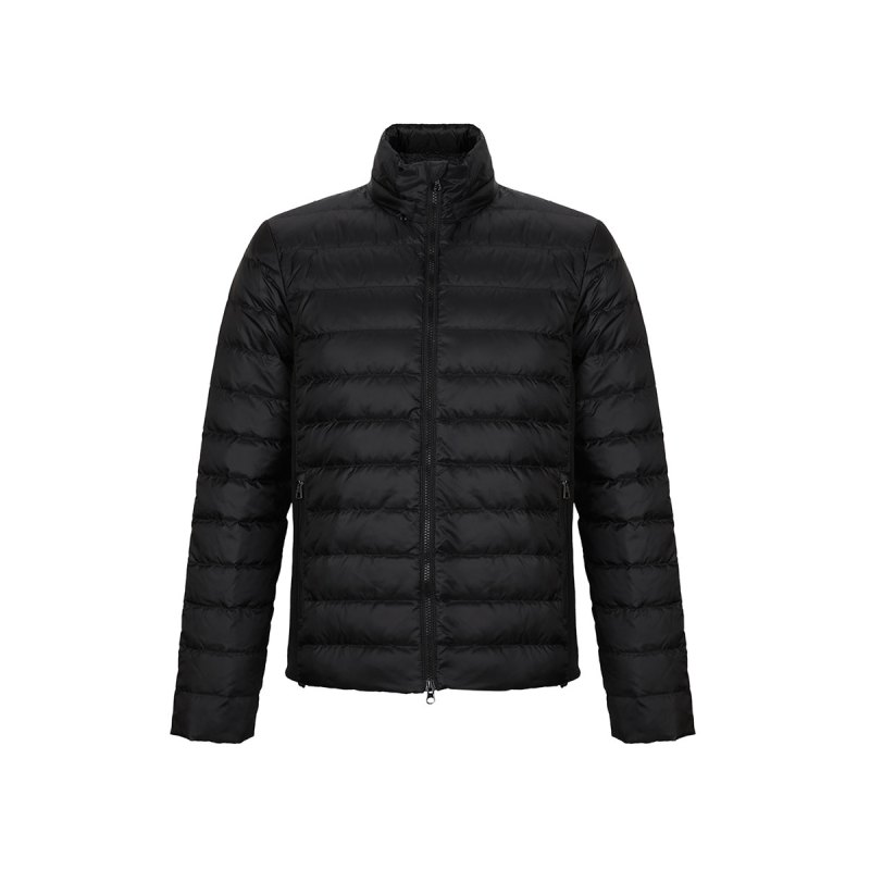 Emporio Armani安普里奥·阿玛尼 绗缝纹立领连帽男士羽绒服 6YPB14PN22Z