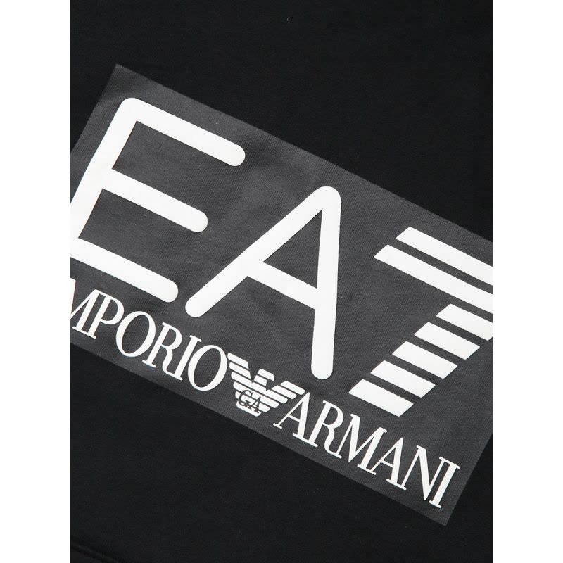 Emporio Armani安普里奥·阿玛尼 LOGO装饰套头连帽纯棉男士卫衣 6YPM97PJ05Z图片