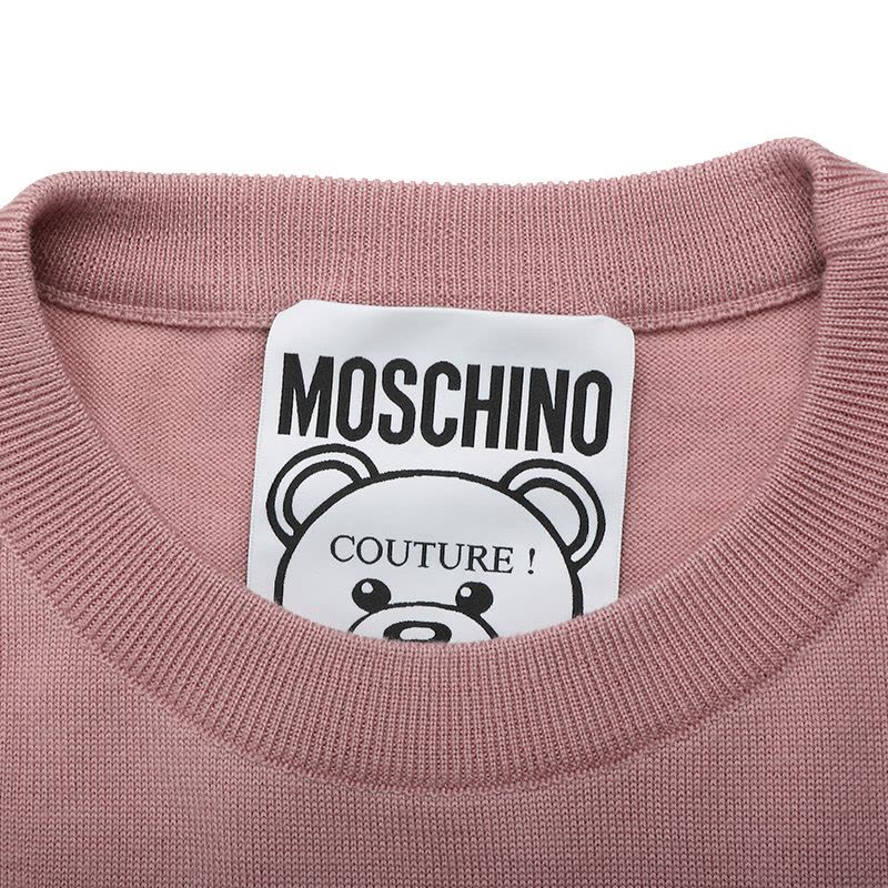 MOSCHINO 小熊印花女士长袖毛衣 V09075402图片