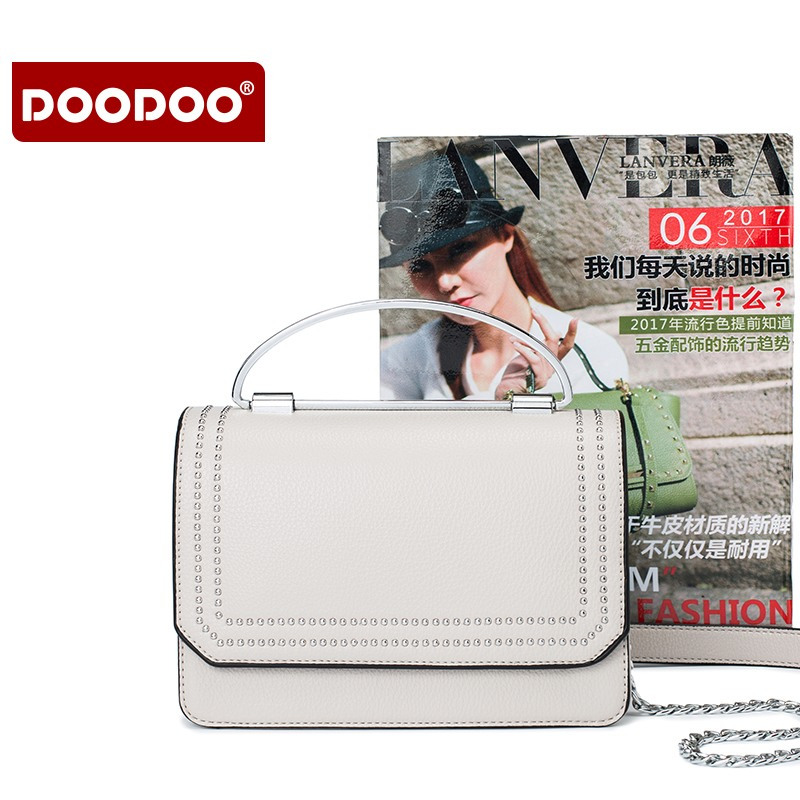 doodoo夏天小包包2019新款女包韩版链条包单肩斜挎包女迷你小方包