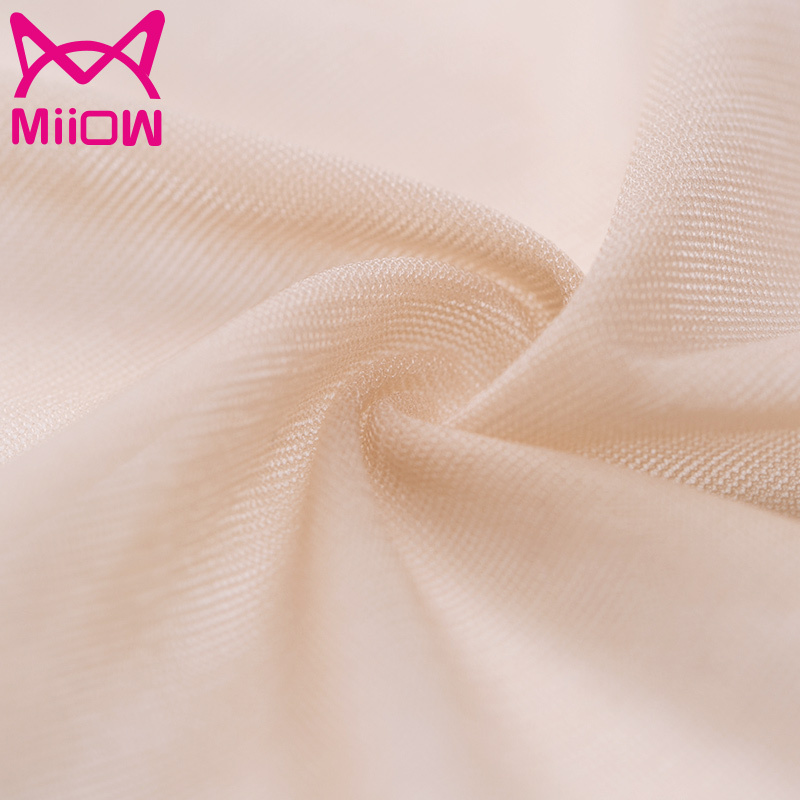 MiiOW/猫人女士丝袜薄透防勾丝性感丝袜女式连裤袜3双装