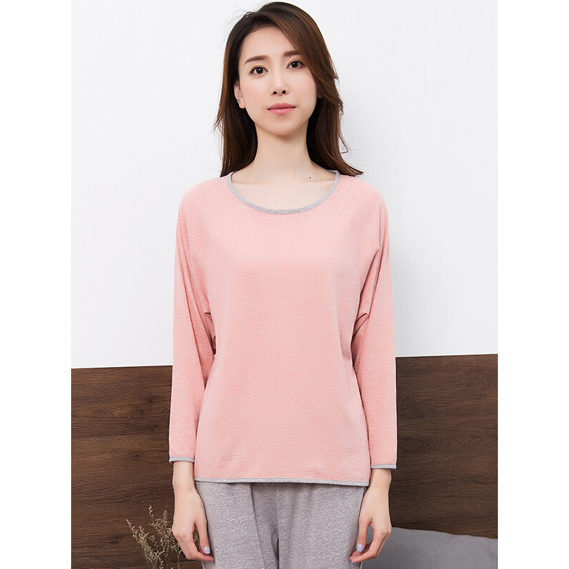 顶瓜瓜睡衣女秋长袖薄款套装家居服女睡衣可外穿顶呱呱居家服春秋