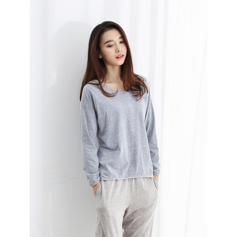 顶瓜瓜睡衣女秋长袖薄款套装家居服女睡衣可外穿顶呱呱居家服春秋