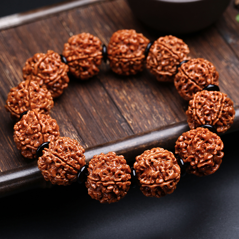 月印百川五瓣金刚菩提手串男女款大金刚手链原籽文玩手链