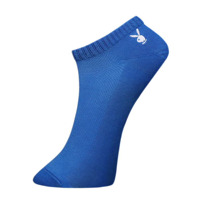 苏宁自营花花公子playboy男士船袜低帮隐形男袜6双礼盒装24066