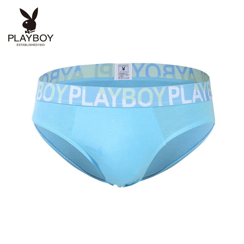 [苏宁自营]花花公子PLAYBOY 男士平角内裤4条礼盒装5820-4