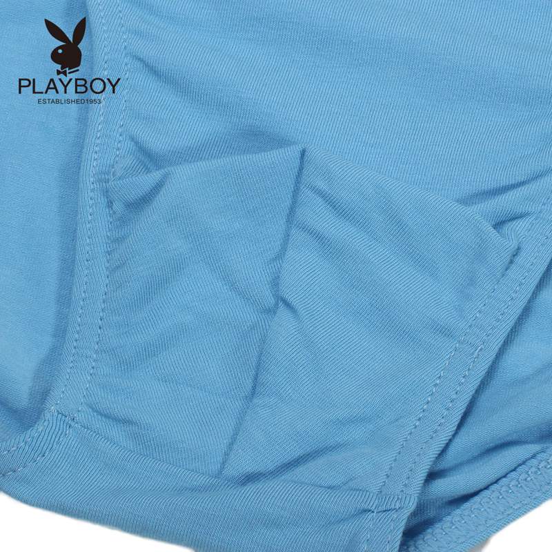 [苏宁自营]花花公子PLAYBOY 男士平角内裤4条礼盒装5820-4