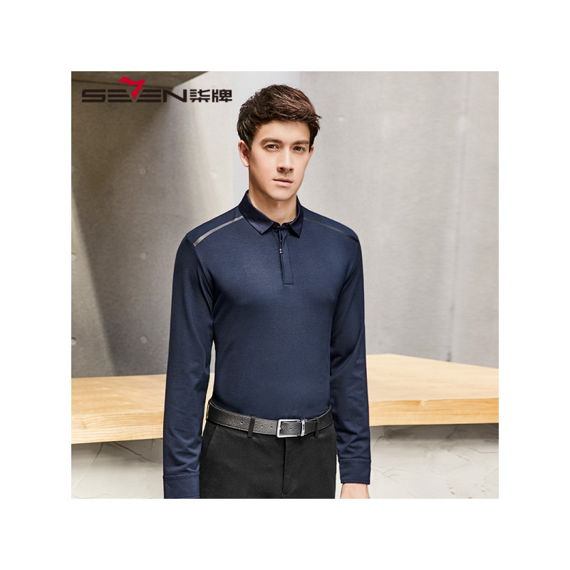 服装鞋帽>男装>男士t恤>柒牌(seven)>柒牌(seven)男士t恤>优惠可参加