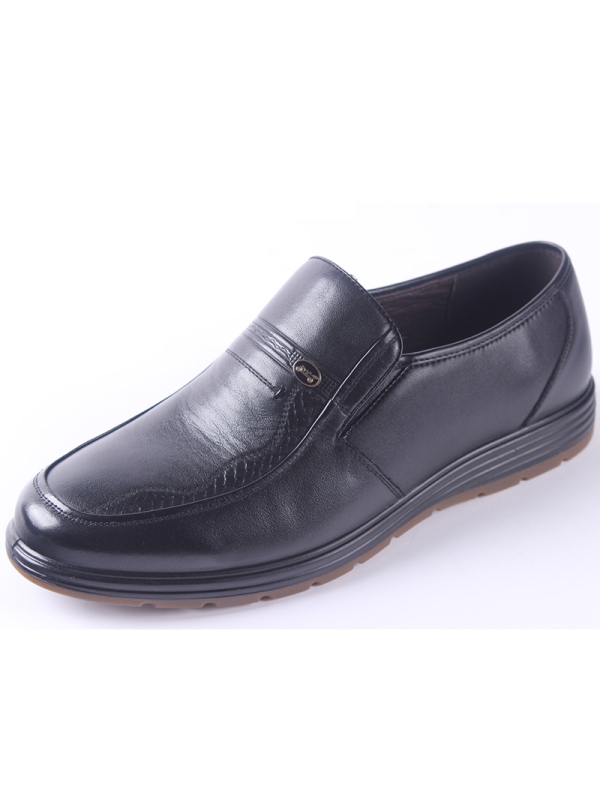 老爷车男鞋正品2017春季真皮牛筋底软底软面休闲男皮鞋188072