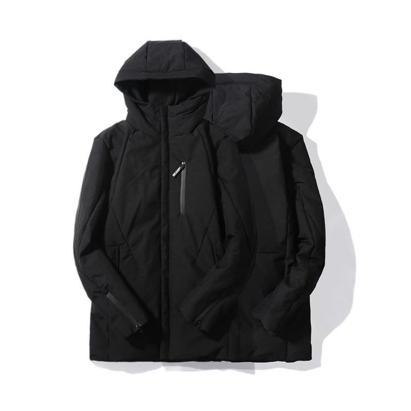 viishow男士羽绒服冬装中长款连帽羽绒衣韩版青年保暖外套男YC2533174图片