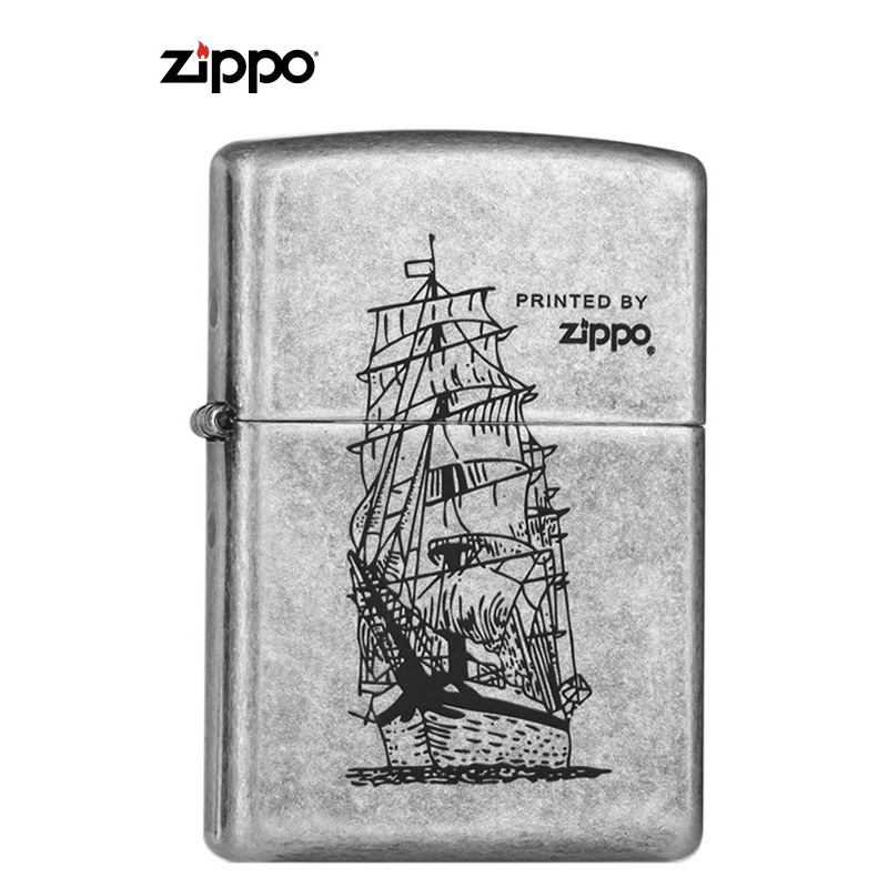 zippo之宝ZP-121FB一帆风顺 防风打火机正品原装