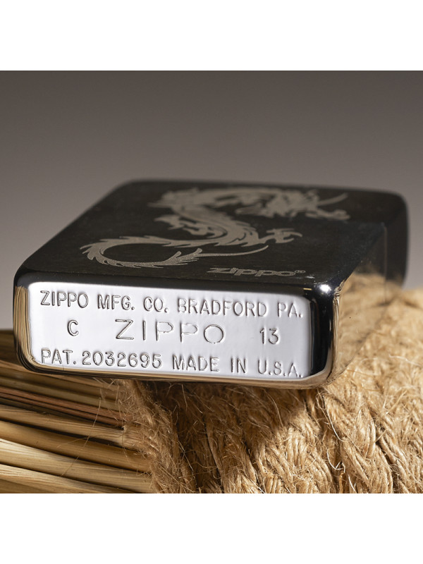 zippo之宝ZP-1941MP银龙 防风打火机专柜正品