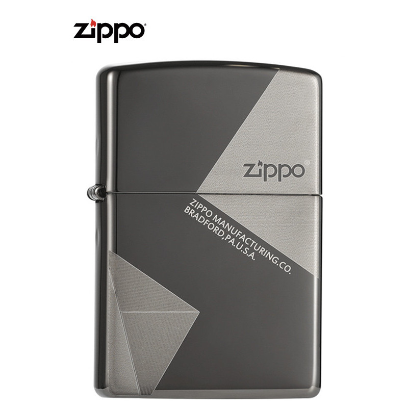 ZIPPO之宝150MP-黑冰魔幻 防风打火机正品纯铜