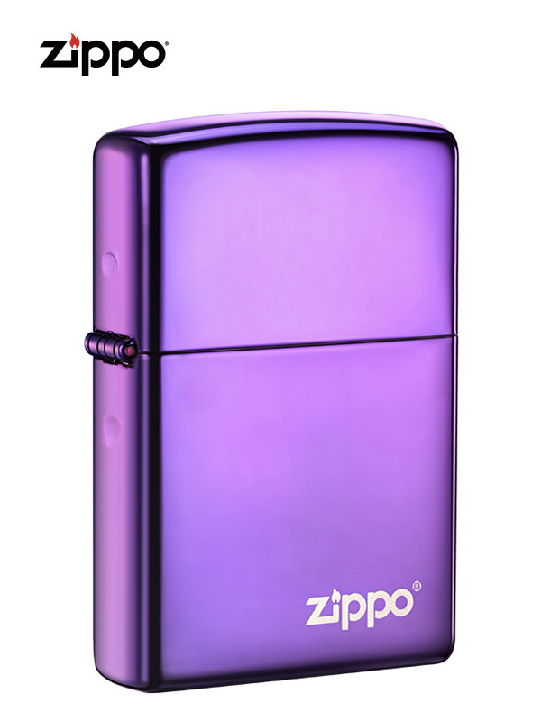 ZIPPO之宝ZP-24747ZL深紫商标 防风打火机专柜正品