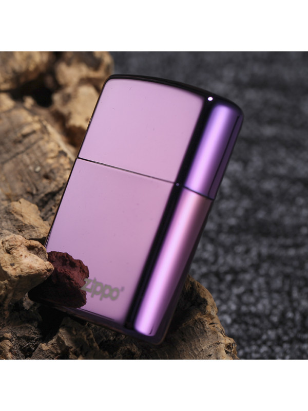 ZIPPO之宝ZP-24747ZL深紫商标 防风打火机专柜正品