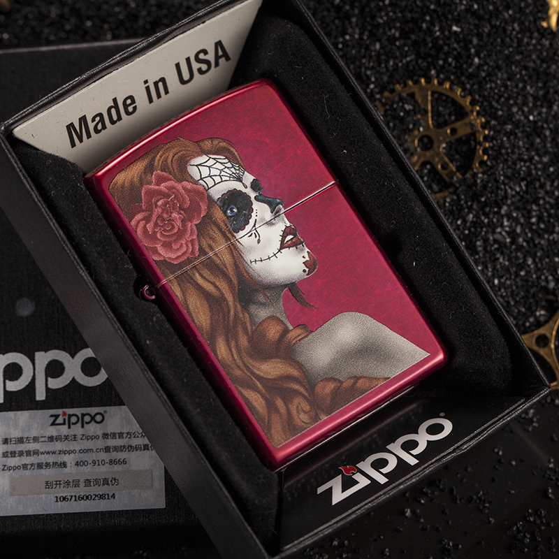 ZIPPO之宝ZP-28830魅影脸谱 防风打火机专柜正品