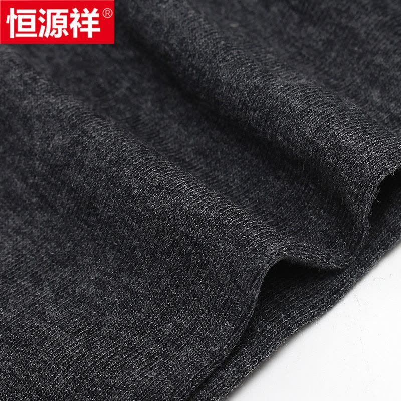 恒源祥袜子男纯棉6双装薄款中统四季款吸湿透气男士棉袜A1151798款图片