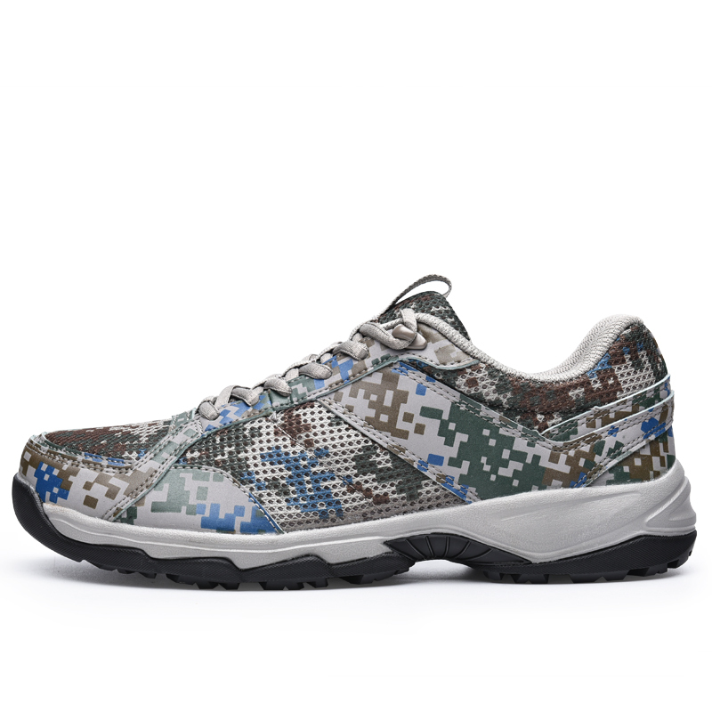 金猴jinho男迷彩鞋跑鞋军鞋07作训男士夏季军训鞋跑步鞋运动休闲徒步