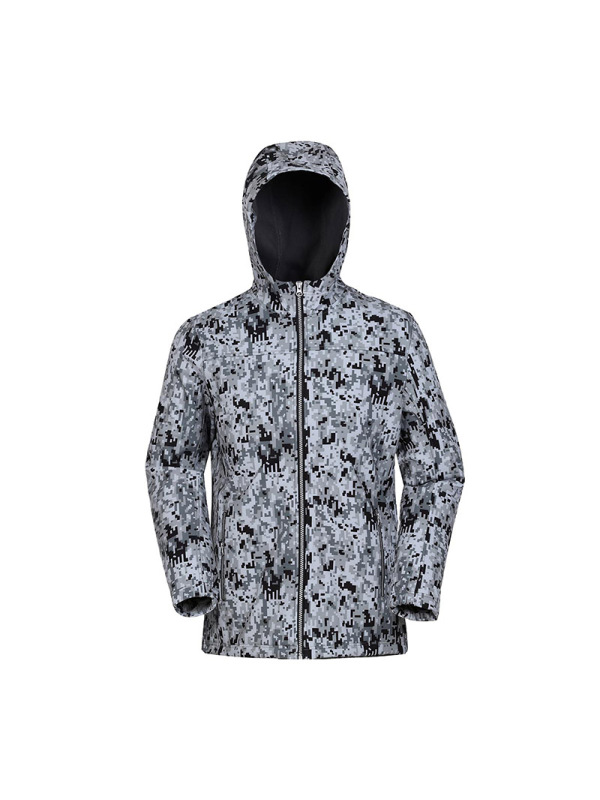 laproie法国莱博瑞男装秋冬款户外休闲防水版迷彩软壳外套ct1771024