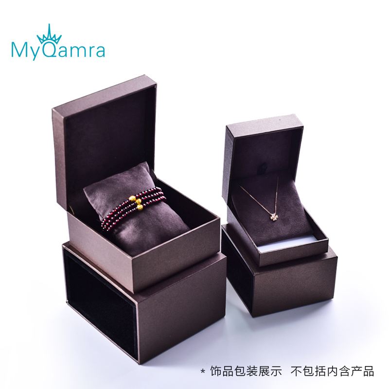 MYQAMRA粉晶配3D硬金瑰丽多姿水晶手链女 韩版表白生日礼物