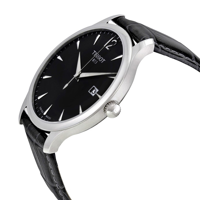 天梭tissot俊雅系列石英男表t0636101608700