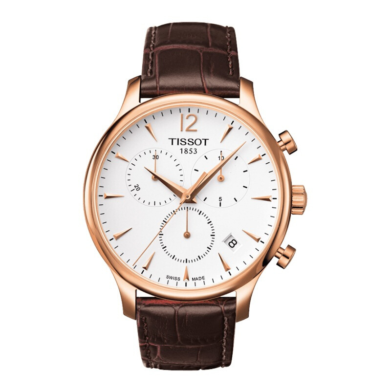 天梭 TISSOT 俊雅系列男款石英腕表 T063.617.36.037.00