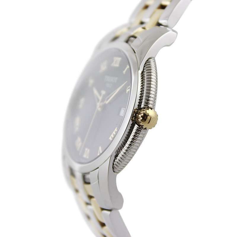 天梭tissot手表宝环系列男士石英表t0314102205300