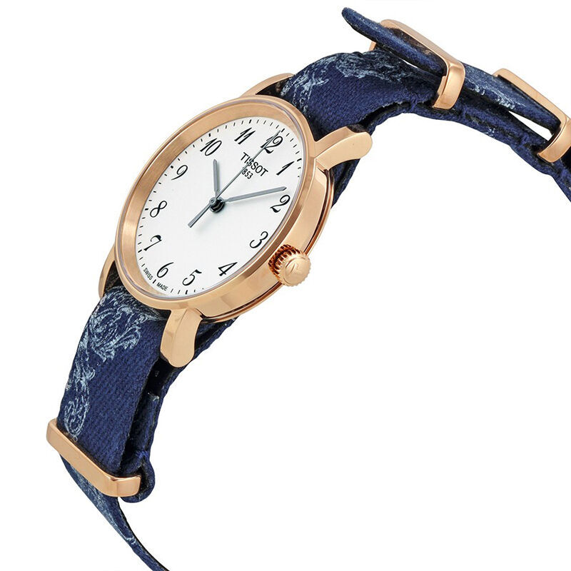 Tissot 天梭魅时系列尼龙带石英女表 T109.210.38.032.00