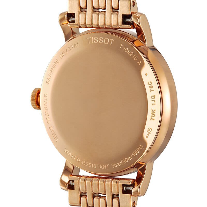 Tissot 天梭魅时系列钢带石英女表 T109.210.33.031.00图片